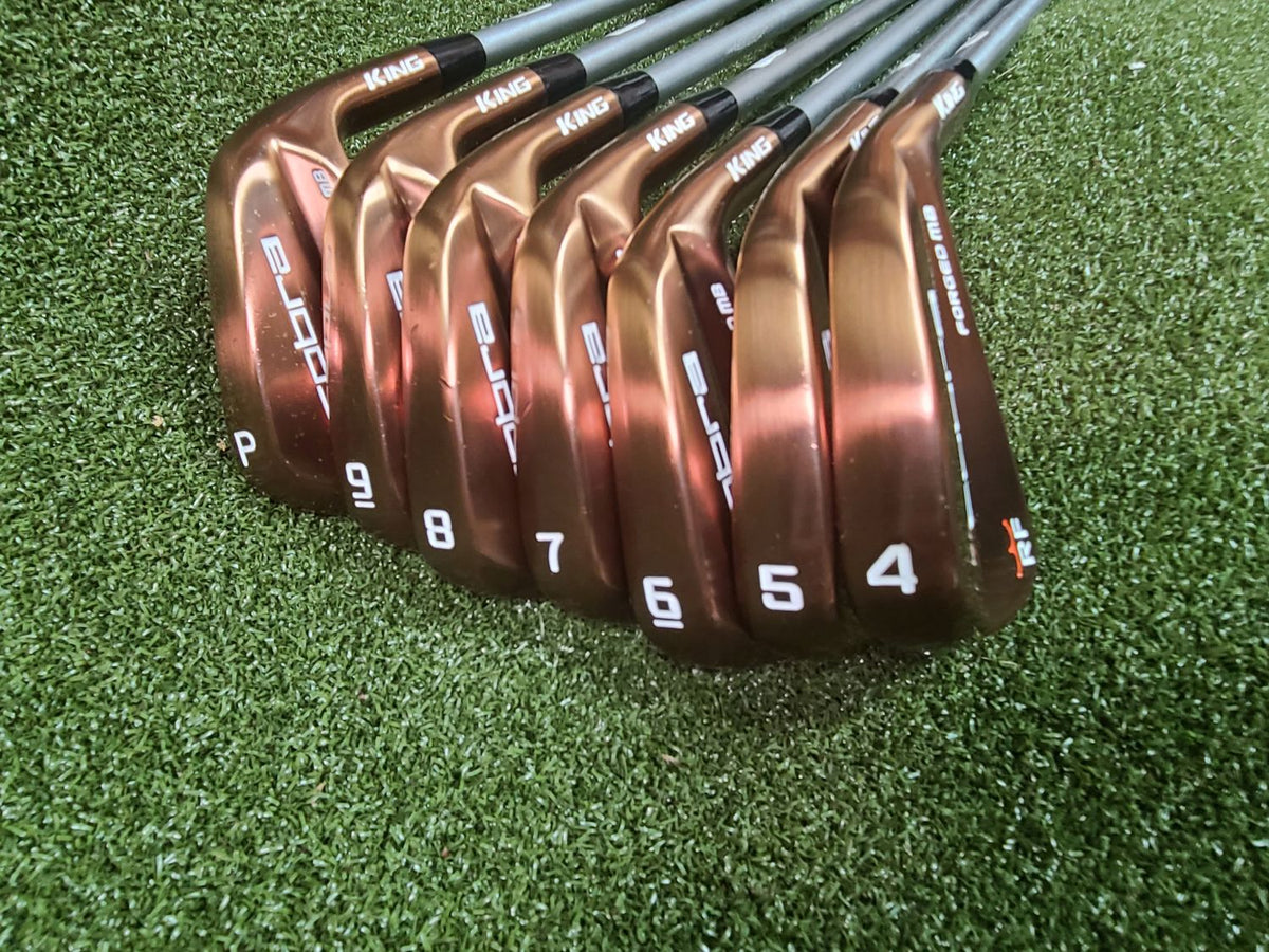 Cobra King RF Forged Copper Iron Set - Pre-Owned